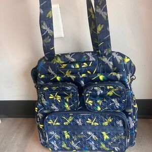 Lug Bag - Blue and Yellow Puddle Jumper Tote